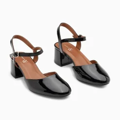 Babies A Talon Angelica Noires Vernies
