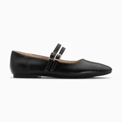 Ballerines Luce Noires A Doubles Brides