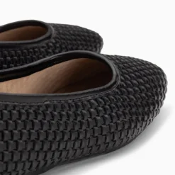 Ballerines Provence Tressees Noires