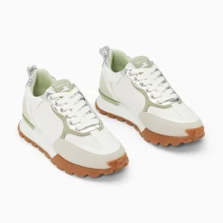 Baskets Coeur Gloria Blanches A Semelle Running
