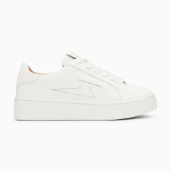 Baskets Eclair Angie Blanches Monochrome A Lacets