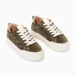 Baskets Eclair Jessie Kaki A Lacets