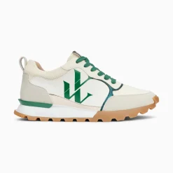 Baskets Monogramme Ombeline Vertes A Semelle Running