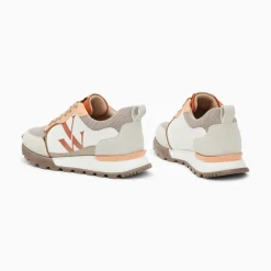 Baskets Monogramme Ombeline Orange A Semelle Running