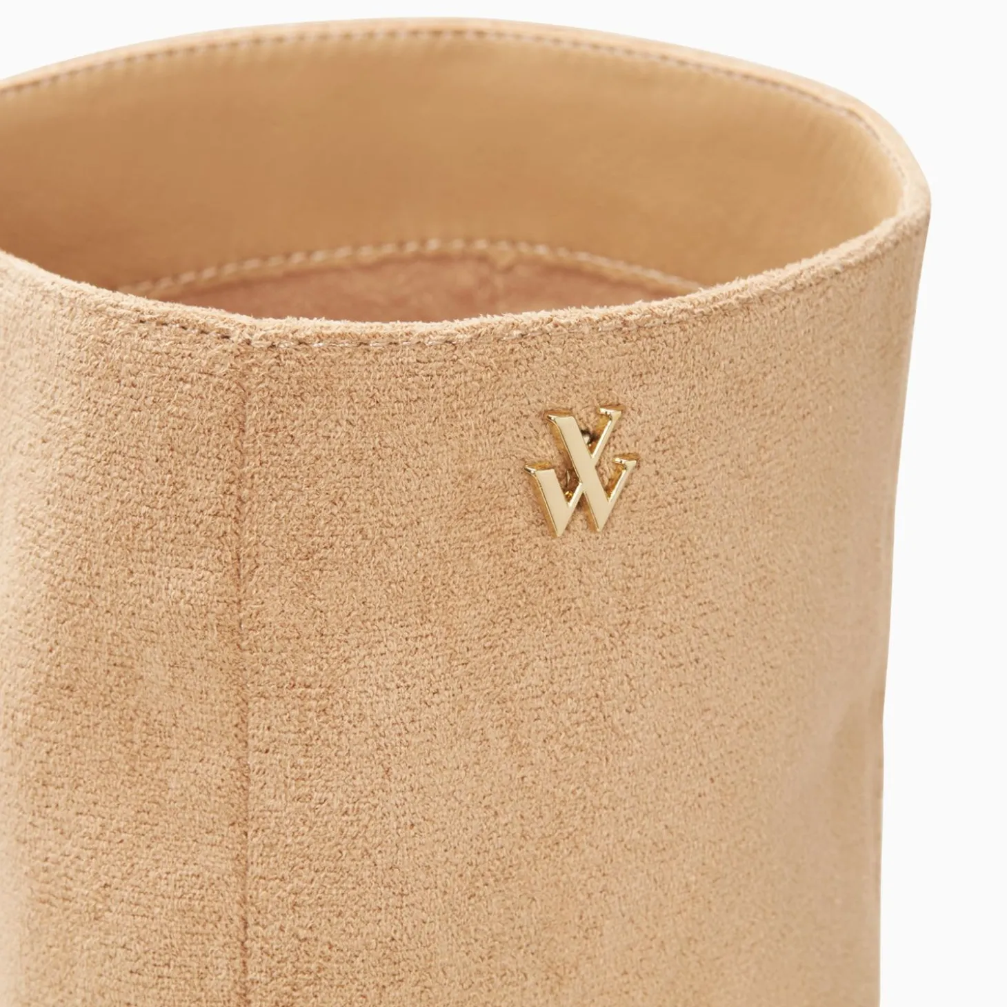 Bottes Nia Beiges A Talon Bois