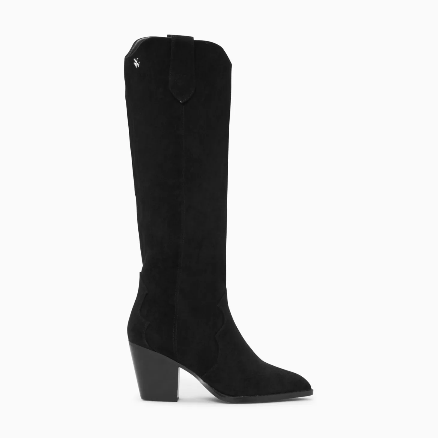Bottes Santiags Sharon Noires A Talon