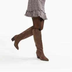 Bottes Santiags Sharon Taupe A Talon