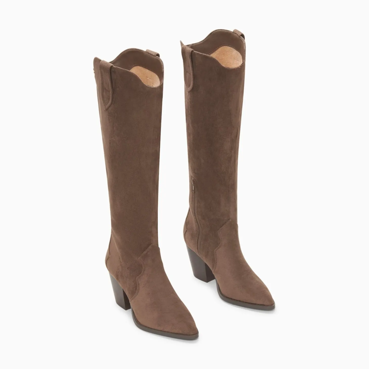 Bottes Santiags Sharon Taupe A Talon