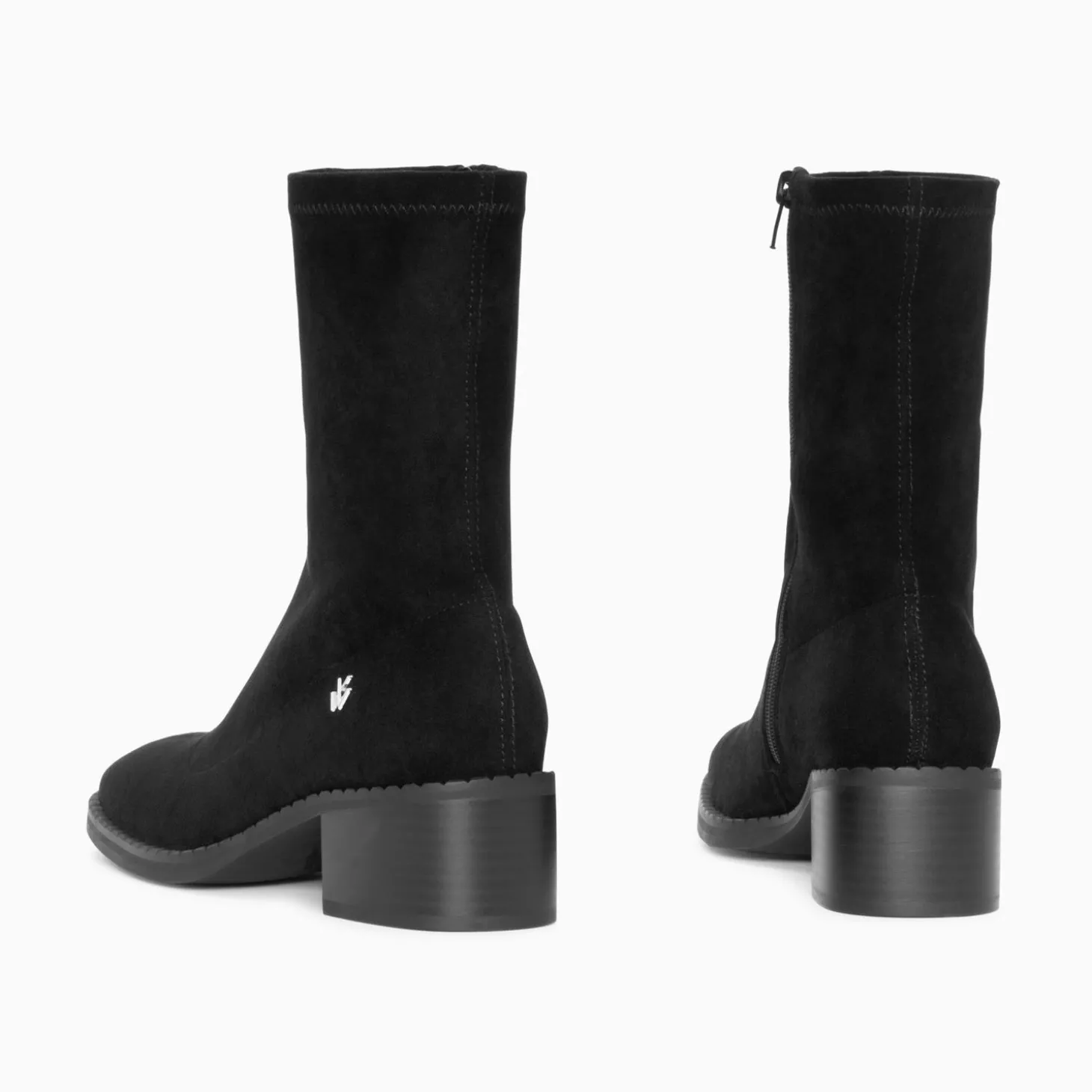 Bottines Chaussettes Bobby Noires