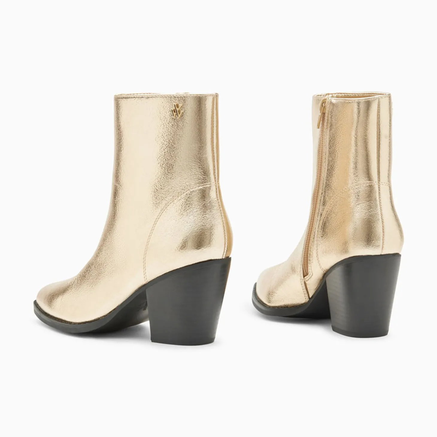 Bottines Santiags Dina Or A Talon