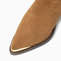 Bottines Santiags Jenn Camel A Talon