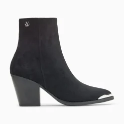 Bottines Santiags Jenn Noires A Talon