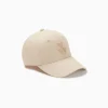 Casquette Clem Beige A Monogramme Brode