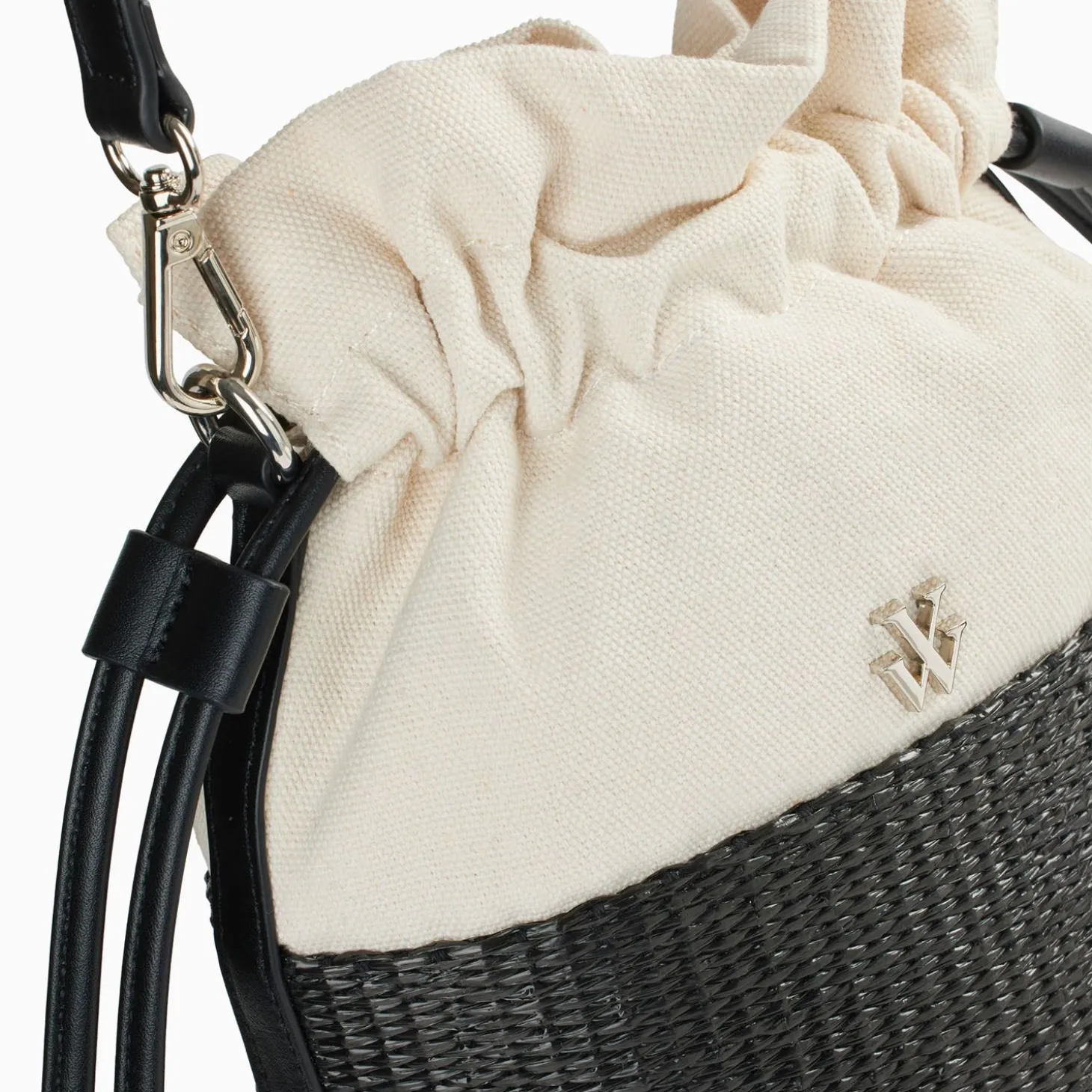 Mini Panier Bourse Lilly Noir