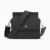 Mini Sac Trapeze Aurelie Noir A Bandouliere