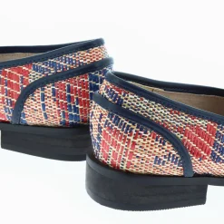 Mocassins Barbara Marine A Chaine Mate