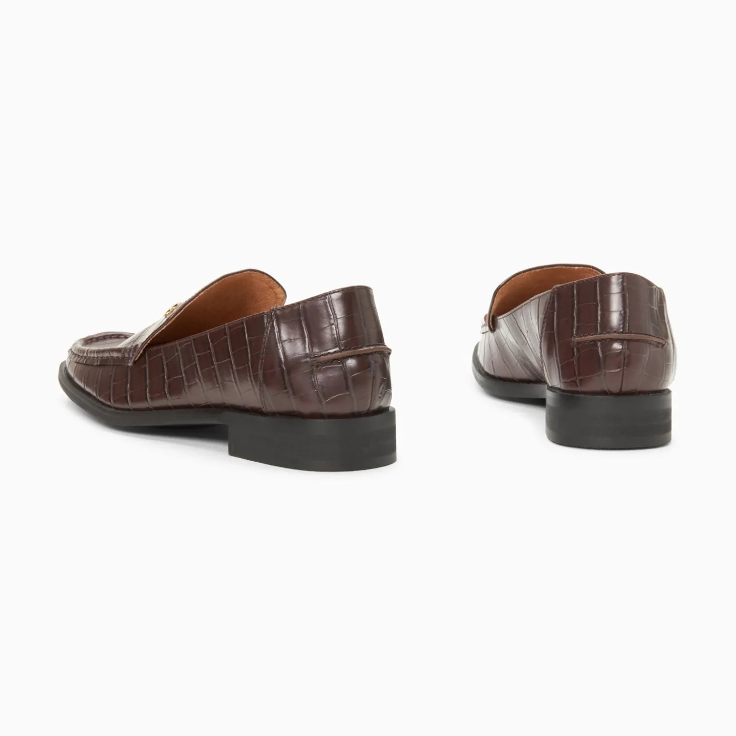 Mocassins Marianne Marron Croco