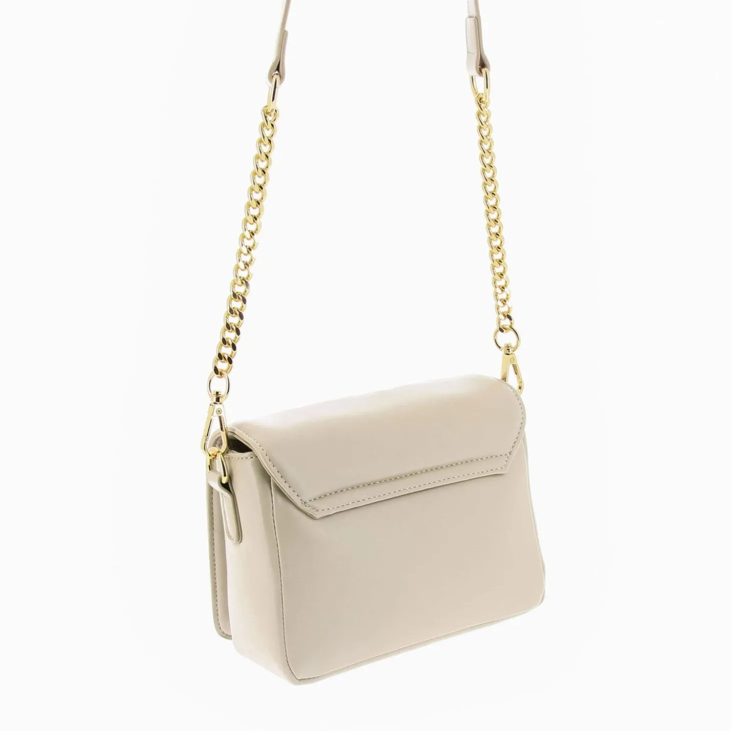 Petit Sac Monogramme Annie Beige Matelasse A Rabat
