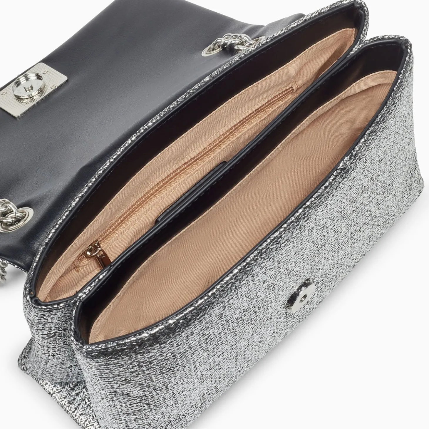 Sac A Main Naomi Argent A Chaine