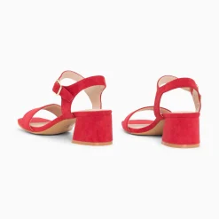 Sandales A Talon Laurie Framboise