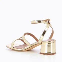 Sandales A Talon Retro Adrianna Or