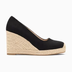 Sandales Compensees Louison Noires