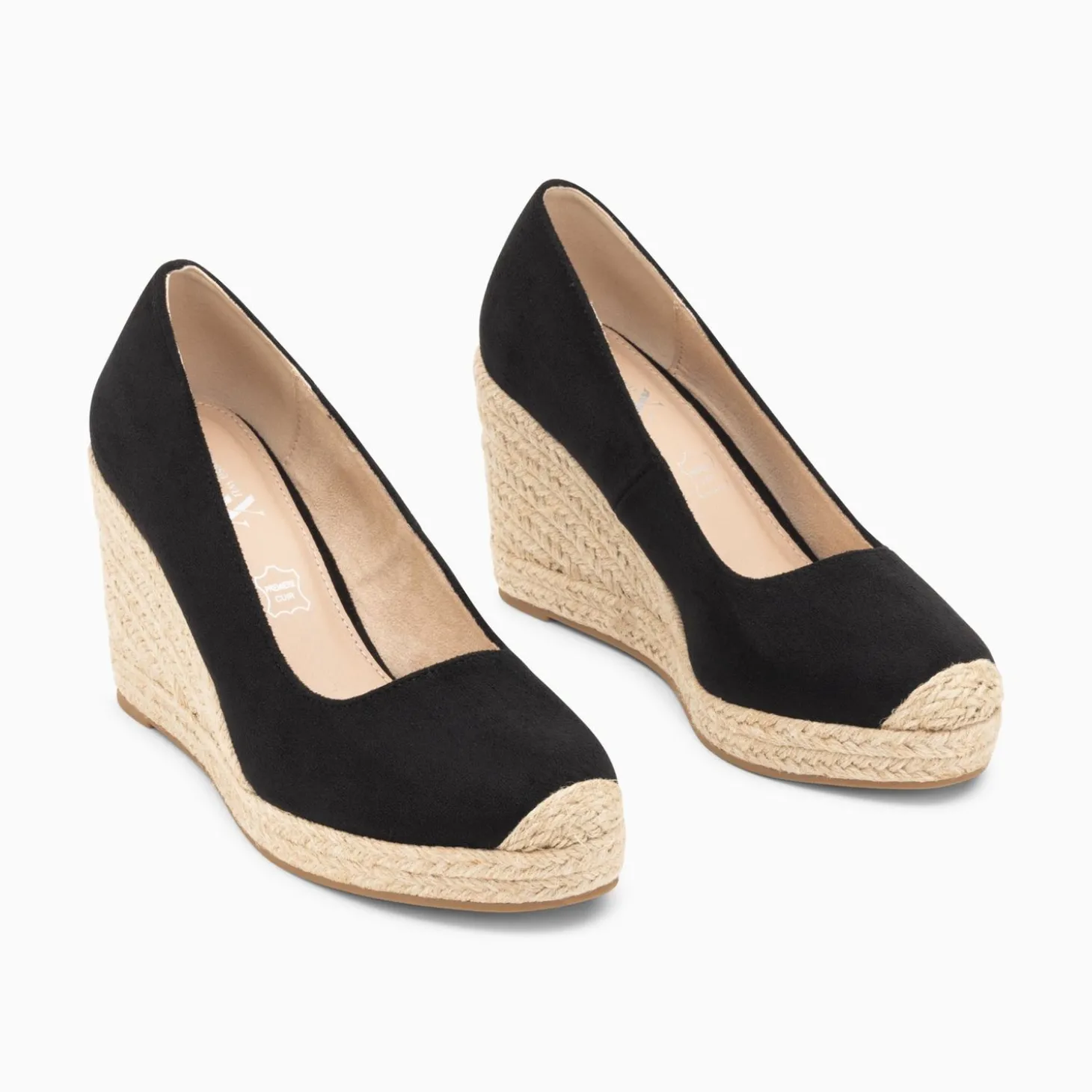 Sandales Compensees Louison Noires