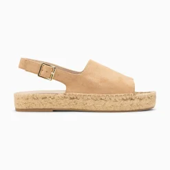 Sandales Marjolaine Beiges A Semelle Espadrille