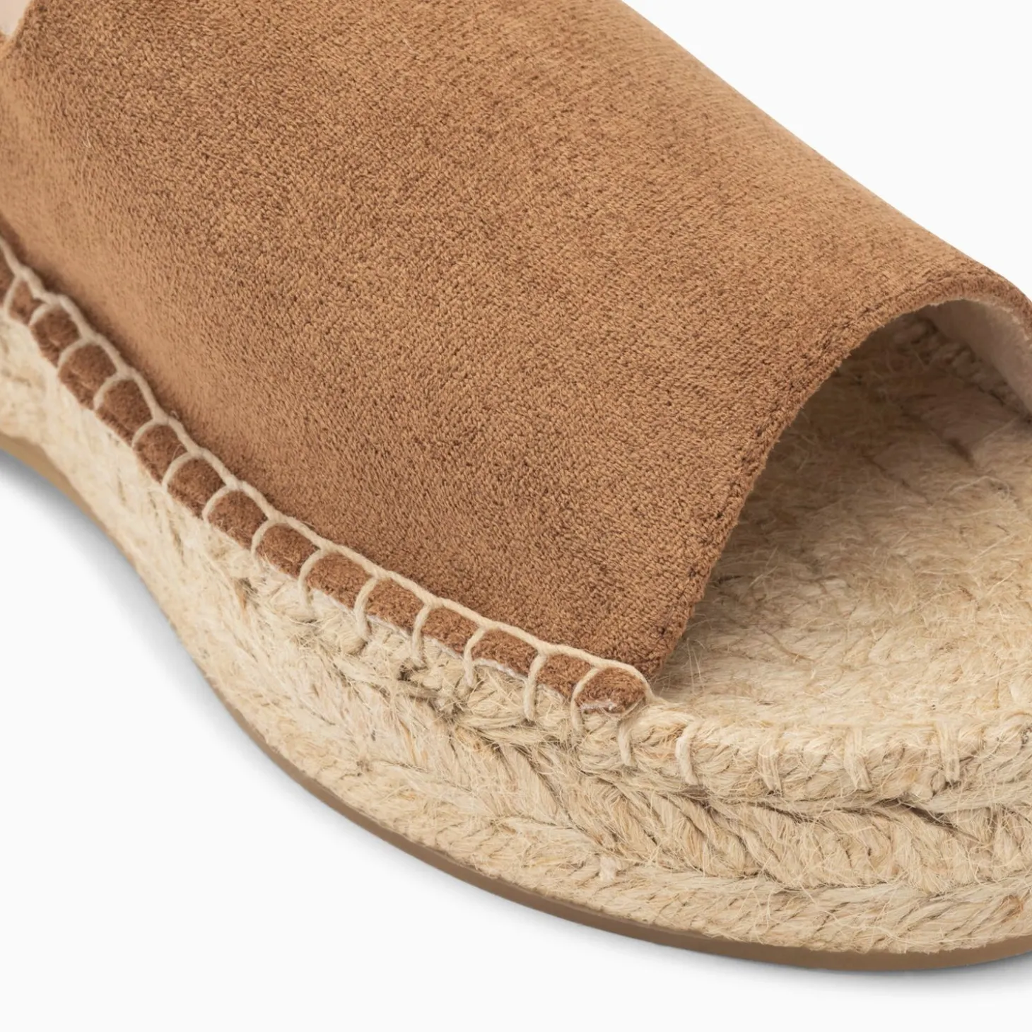 Sandales Marjolaine Noisette A Semelle Espadrille